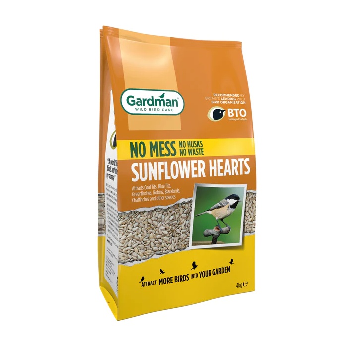 Gardman Wild Bird Food No Mess Sunflower Hearts