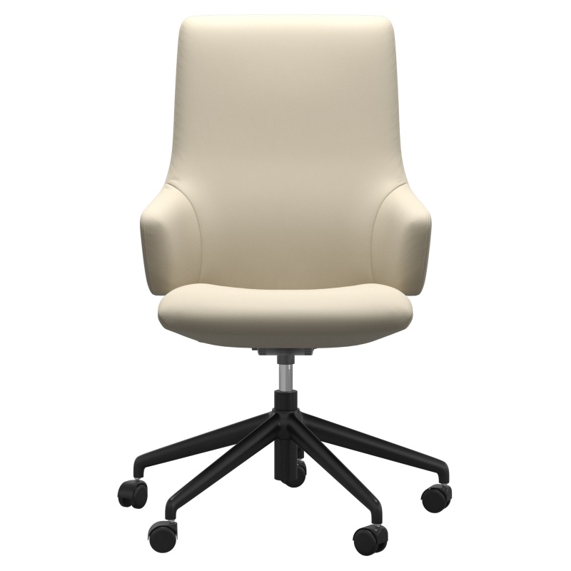 Stressless Laurel High Back Home Office Chair With Arms