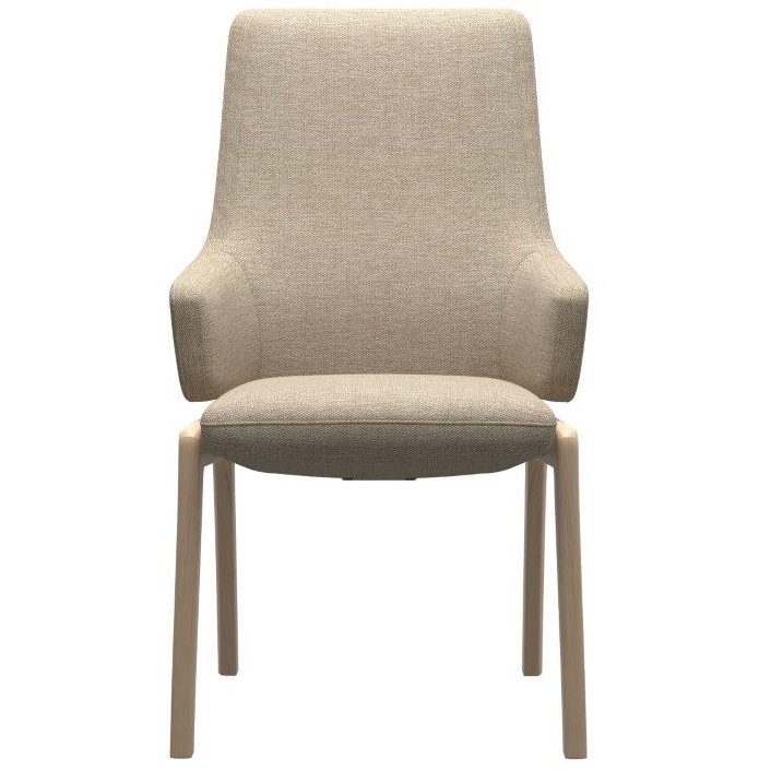 Stressless Vanilla High Back D100 Dining Chair With Arms