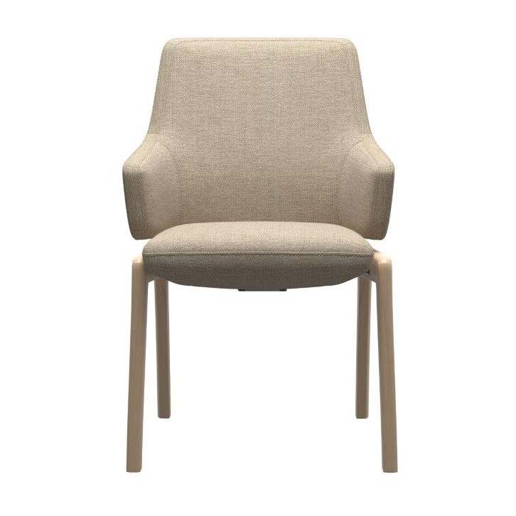 Stressless Vanilla Low Back D100 Dining Chair With Arms