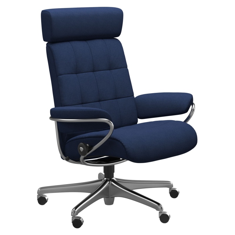 Stressless London Office Chair With Adjustable Headrest