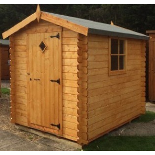 The Log Cabin Company Finlandia Workshop with Single Door
