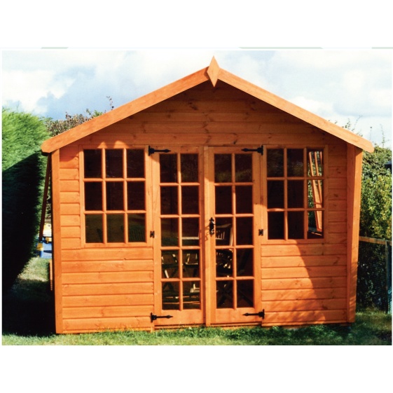 Shaws For Sheds Laughton Wing Cabin Apex Summerhouse