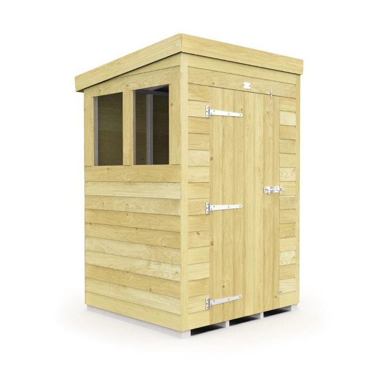 DIY Sheds Pent Shed - Single Door