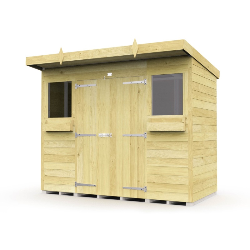 DIY Sheds Pent Summer Shed