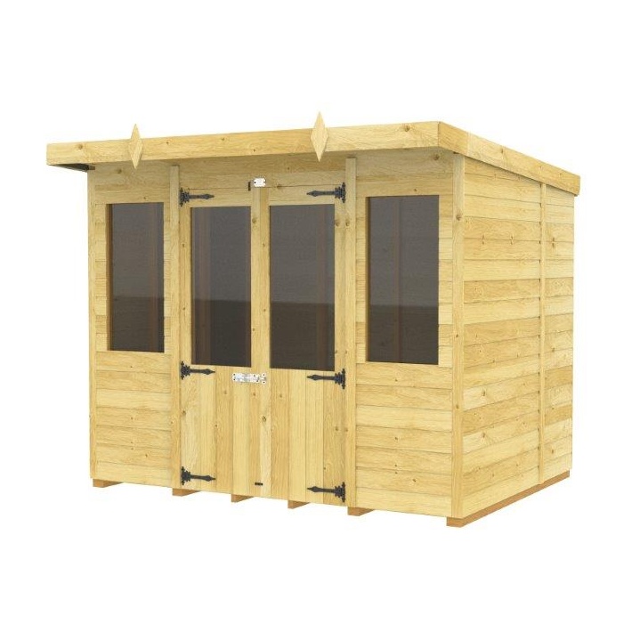 DIY Sheds Pent Summer House