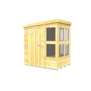 DIY Sheds Pent Potting Shed