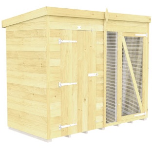 DIY Sheds Dog and Kennel Run - Full Height