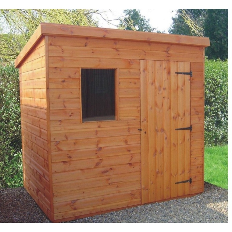 A1 Malton Pent Single Door Shed