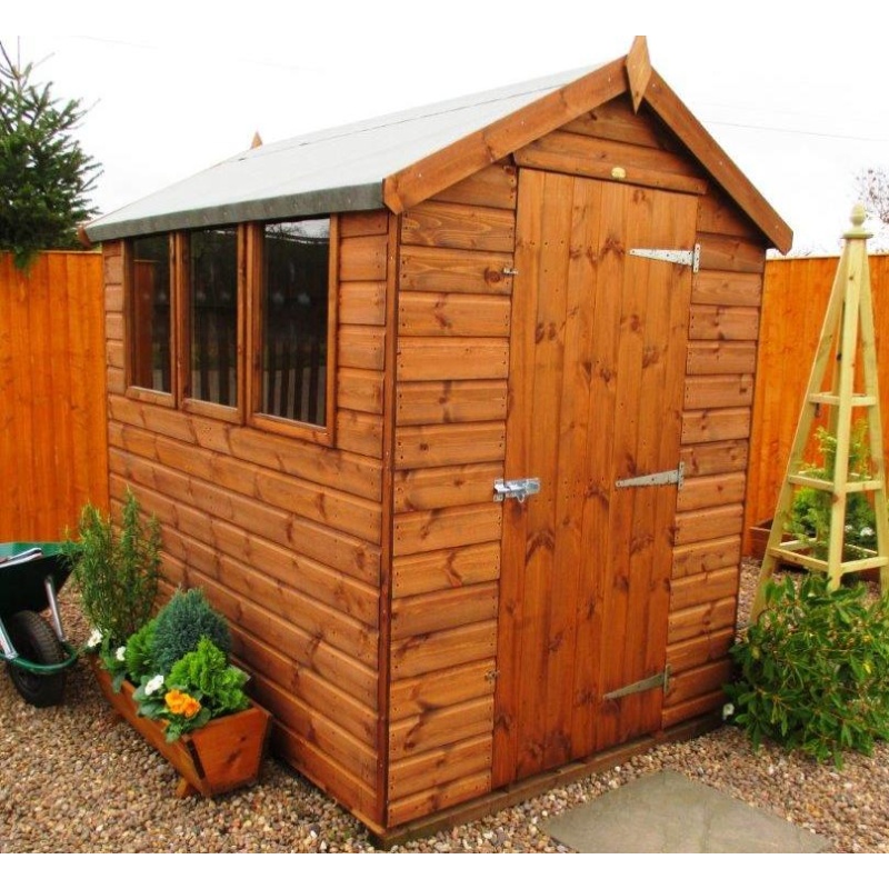 A1 Bramcote Apex Single Door Shed