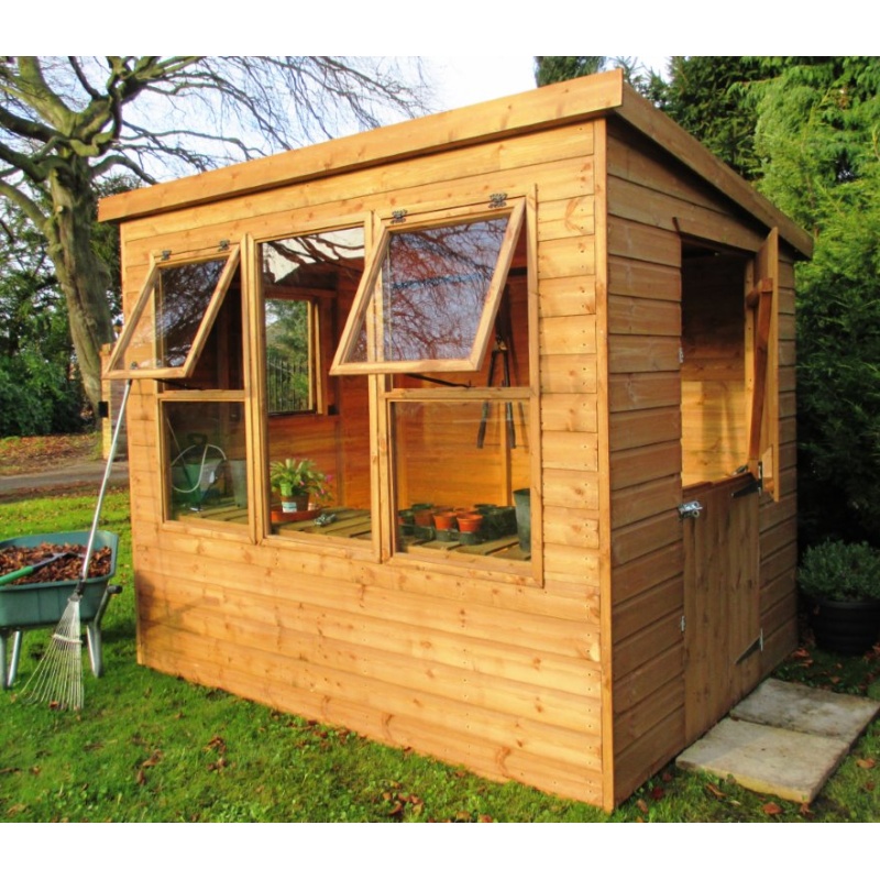 A1 Cherry Tree Potting Shed With Stable Door