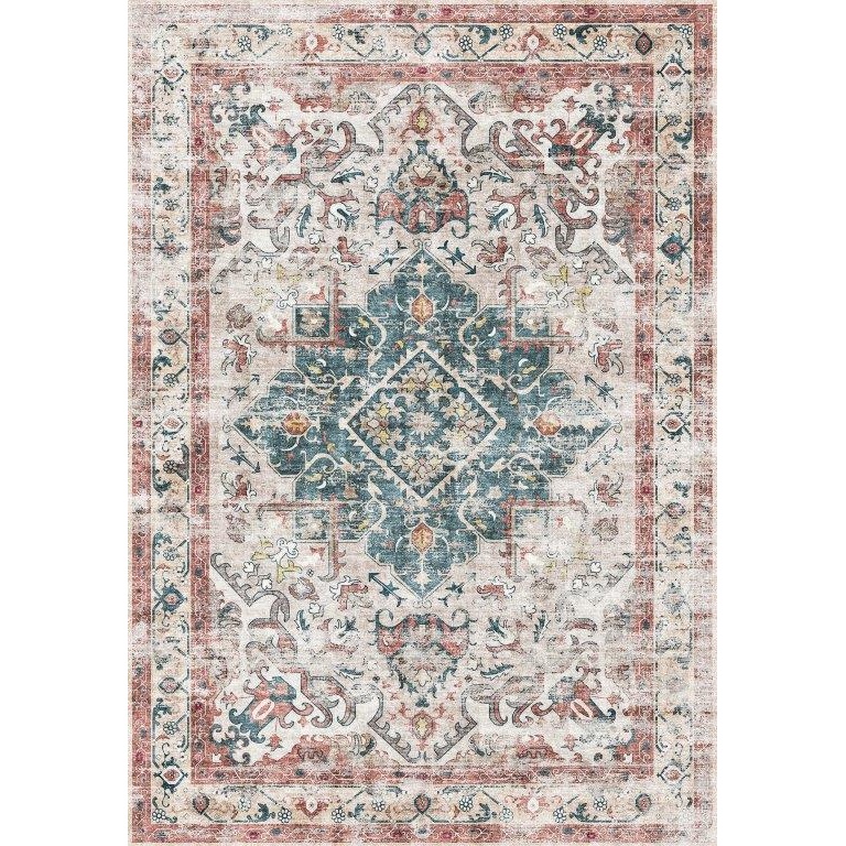 Silk Road Buram Rug - (Orange)