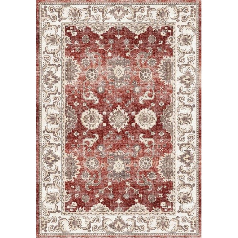 Silk Road Jasru Rug - (Red)