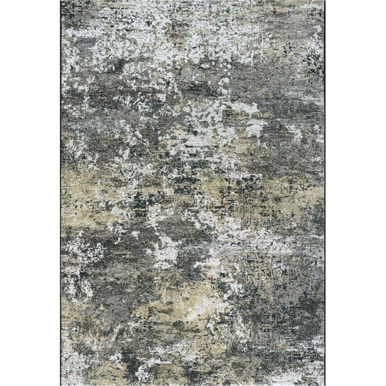 Mastercraft Canyon Polyester And Heatset Rug 52071/2535-(Taupe, Cream, Grey, Blue & Beige)