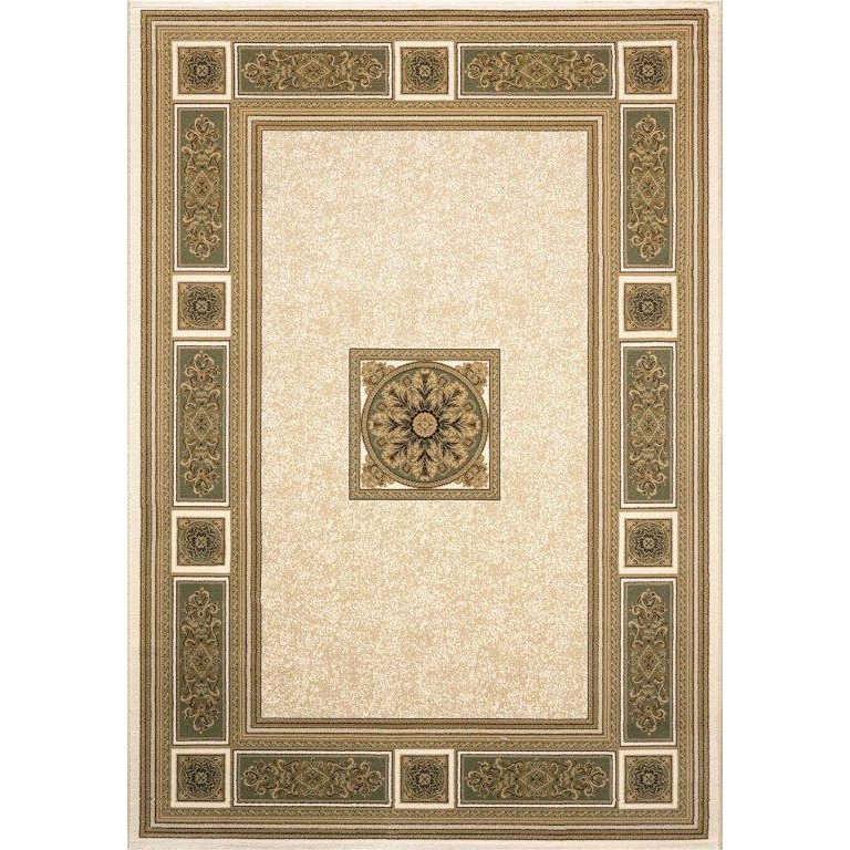 Mastercraft Da Vinci Heatset Wilton Rug 057-0801/6444-(Ivory Green)