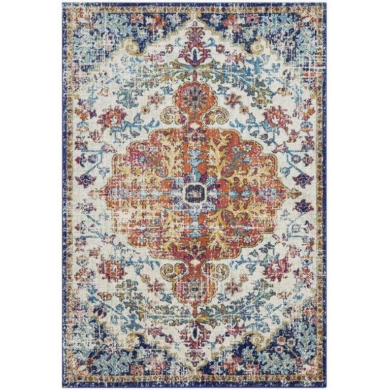 Asiatic Nova Machine Made Rug -Medallion (Multi Coloured)