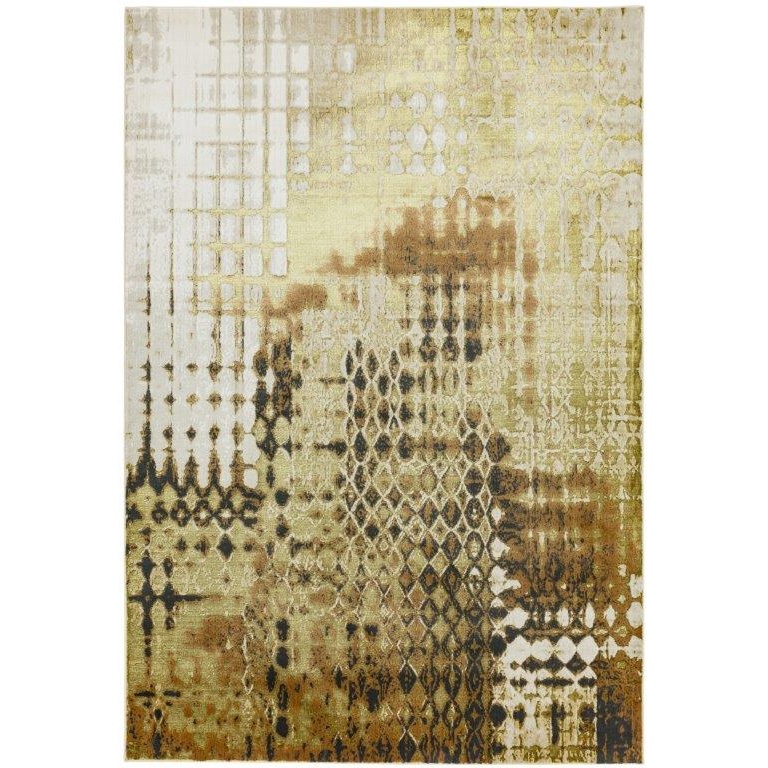 Asiatic Aurora AU07 Diamond Rug - Diamond (Gold)