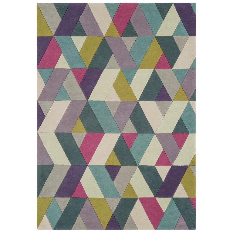 Asiatic Funk Chevron 02 Geometric Rug (Blue/Green)