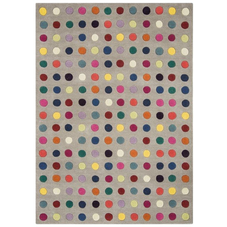 Asiatic Funk Spotty 07 Handmade Spotty Rug (Multi-coloured)