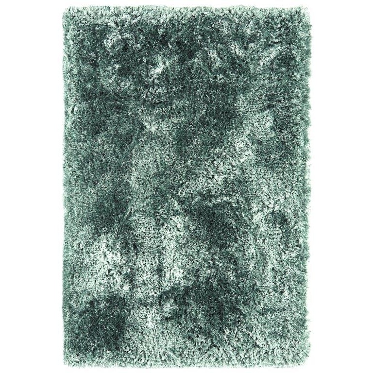 Asiatic Plush Luxury Shaggy Rug - Petrol-(Green)