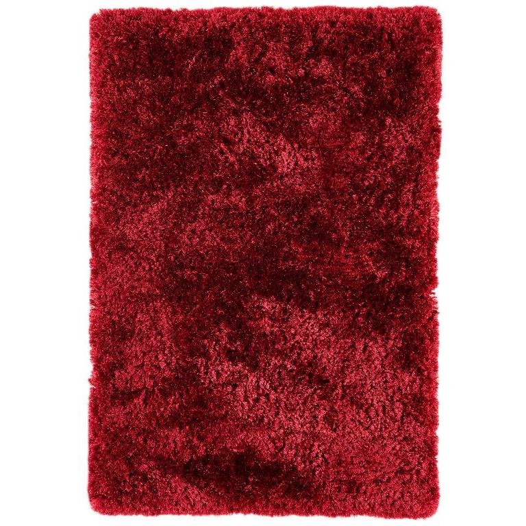 Asiatic Plush Luxury Shaggy Rug - Red