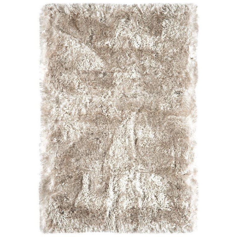 Asiatic Plush Luxury Shaggy Rug - Sand-(Beige)