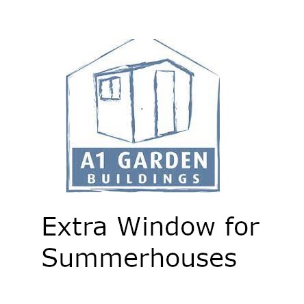 A1 Buildings A1 Extra Window for Summerhouses