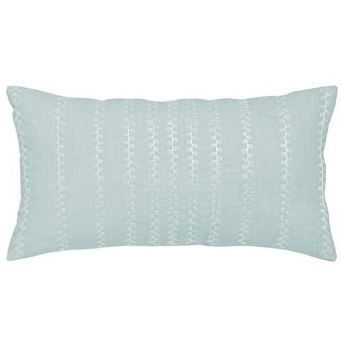 Sanderson Options Etchings & Roses Duck Egg Cushion