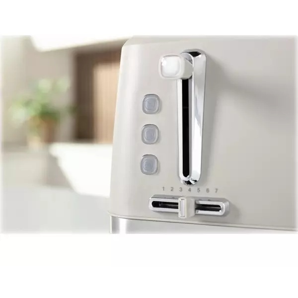 Black Decker BXTO20080GB 4 Slice Toaster Grey