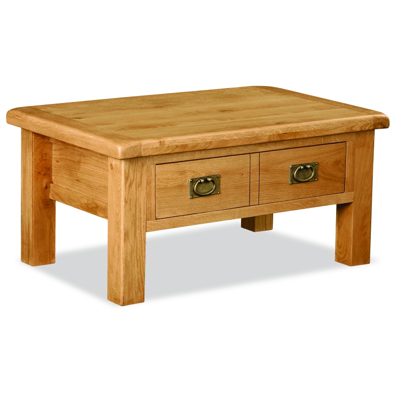 Ascot Coffee Table With Drawer