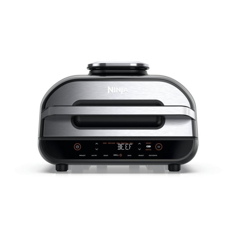 Ninja AG551UK Foodi MAX Health Grill & Air Fryer 3.8L - Black/Stainless Steel