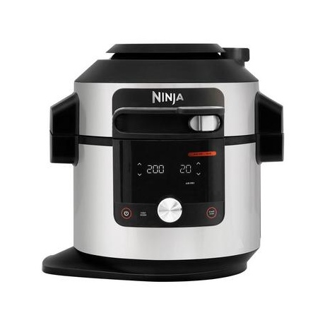 Ninja OL750UK 7.5L 15-In-1 One Lid Multi Cooker & probe - Black / Stainless Steel