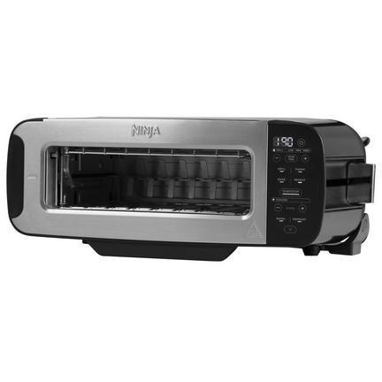 Ninja ST200UK 3-in-1 2 Slice Toaster - Grill and Panini Press - Black