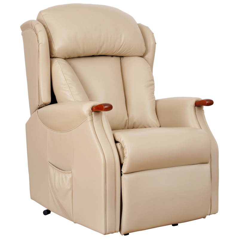 Thomas premium top grain leather power recliner chair deals