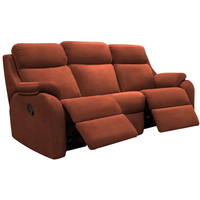 G Plan Kingsbury Curved 3 Seater Recliner Sofa