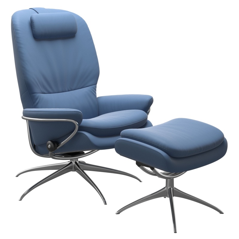Stressless Rome High Back Chair Star Base Downtown