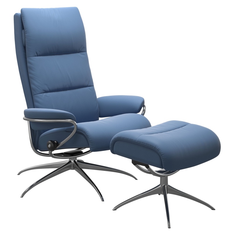 Stressless Tokyo High Back Star Chair With Footstool