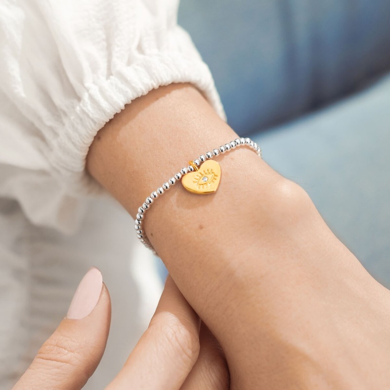 Joma Jewellery A Little Love Peace And Yoga Bracelet Downtown