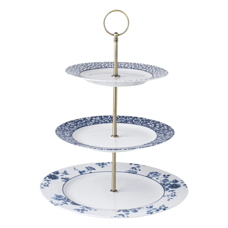 Laura Ashley Blueprint 3 Tier Cake Stand