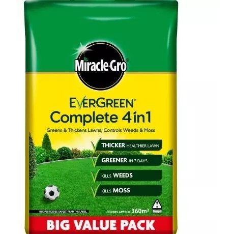 Miracle-Gro EverGreen Complete 4 in 1 360m2