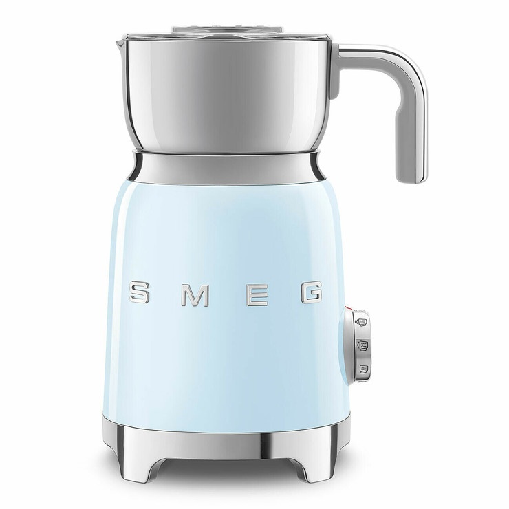 Smeg MFF11PBUK 50's Style Milk Frother- Pastel Blue