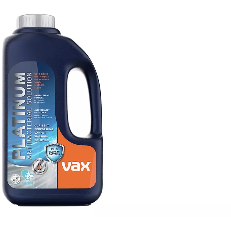Vax 1-1-143048 Platinum Antibacterial Carpet Cleaning Solution 1.5L