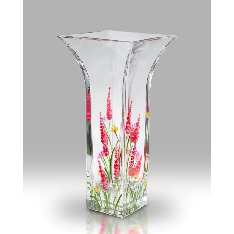 Nobile Cerise Elysian Flared Vase 22.5cm