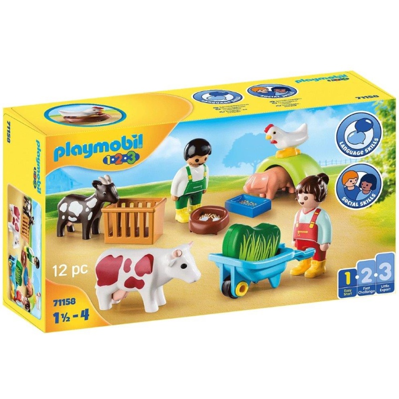 Playmobil 71158 1.2.3 Fun on the Farm