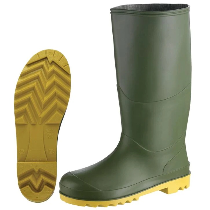 Dryshod Berwick Youth Wellington Boots - Green