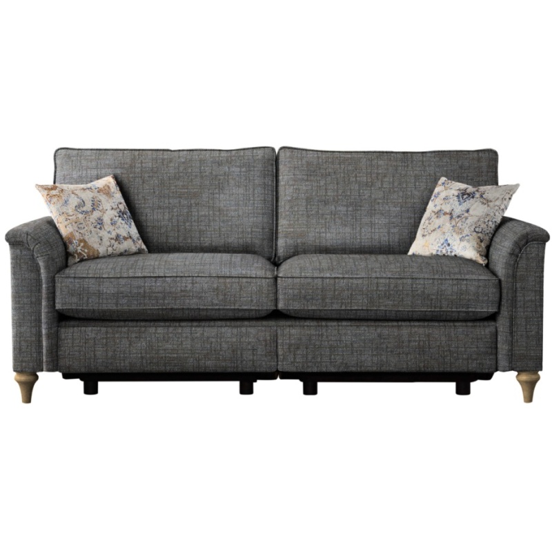 Parker Knoll Rowan Plain Back Grand 3 Seater Sofa With Power Footrest