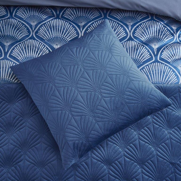 Art Deco Pearl Embroidered Cushion Cover - Image 4