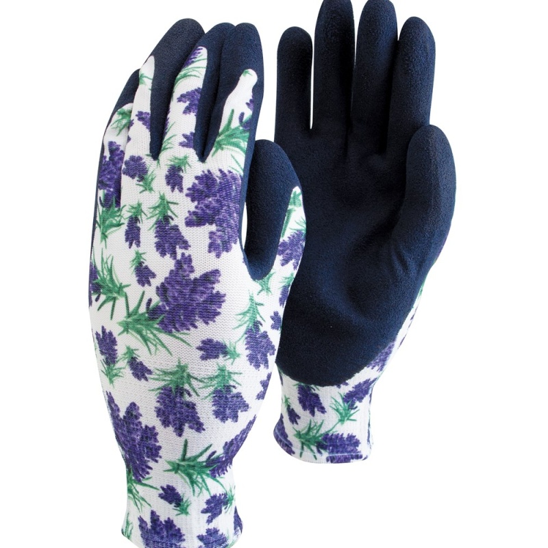 Town & Country Mastergrip Patterns Lavender Gloves - Small