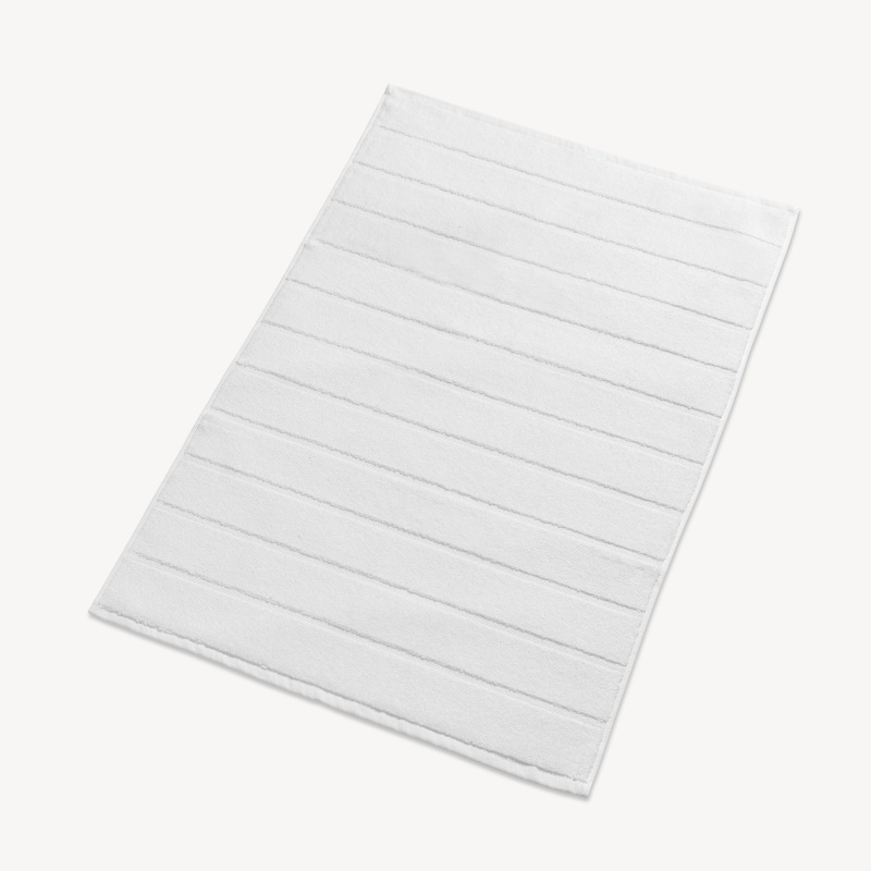 Christy Signum Terry Bath Mat 50 x 80cm - White