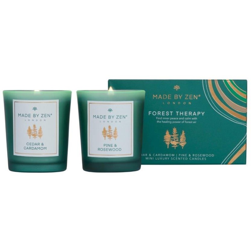 Made By Zen Forest Therapy Signature Candle Gift Set